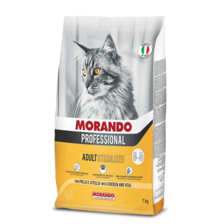 Morando Professionnel GATTO Sterilised pollo/vitello 7 kg