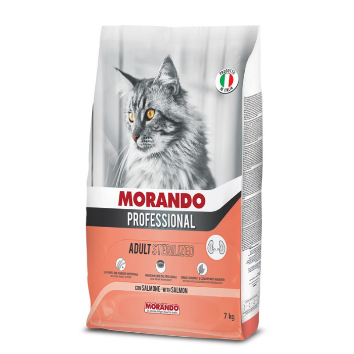 Morando Professionnel GATTO Sterilised Saumon 7 kg