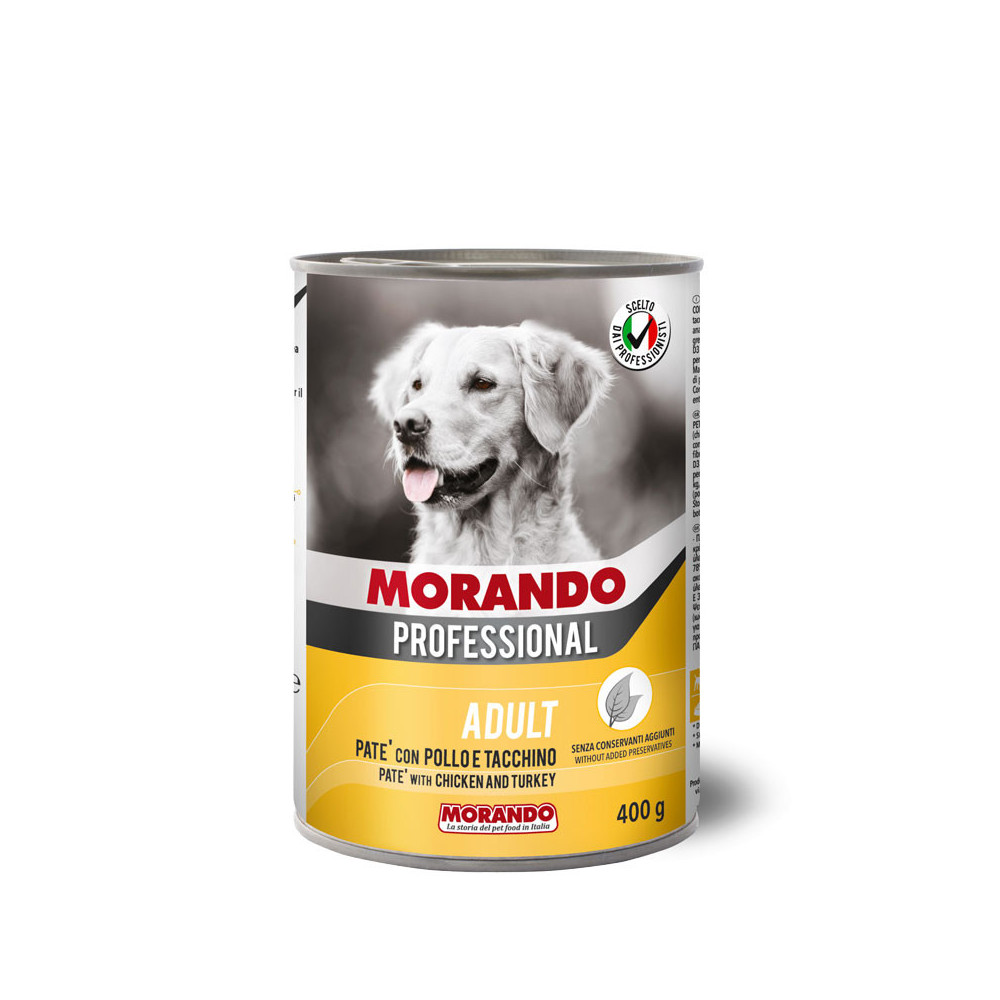 MIGLIOR CANE PROFESSIONNEL PATE POLLO/TACCHINO 400gr