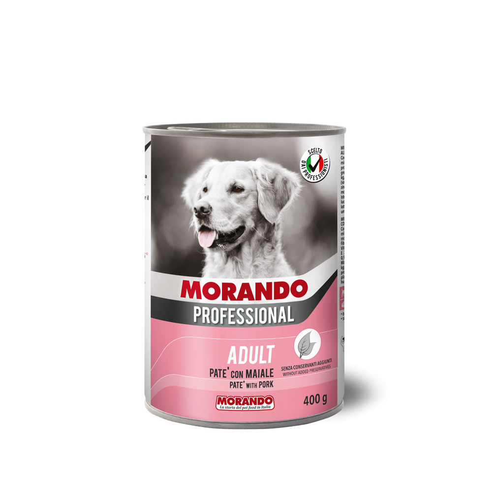 MIGLIOR CANE PROFESSIONNEL PATE MAIALE 400gr