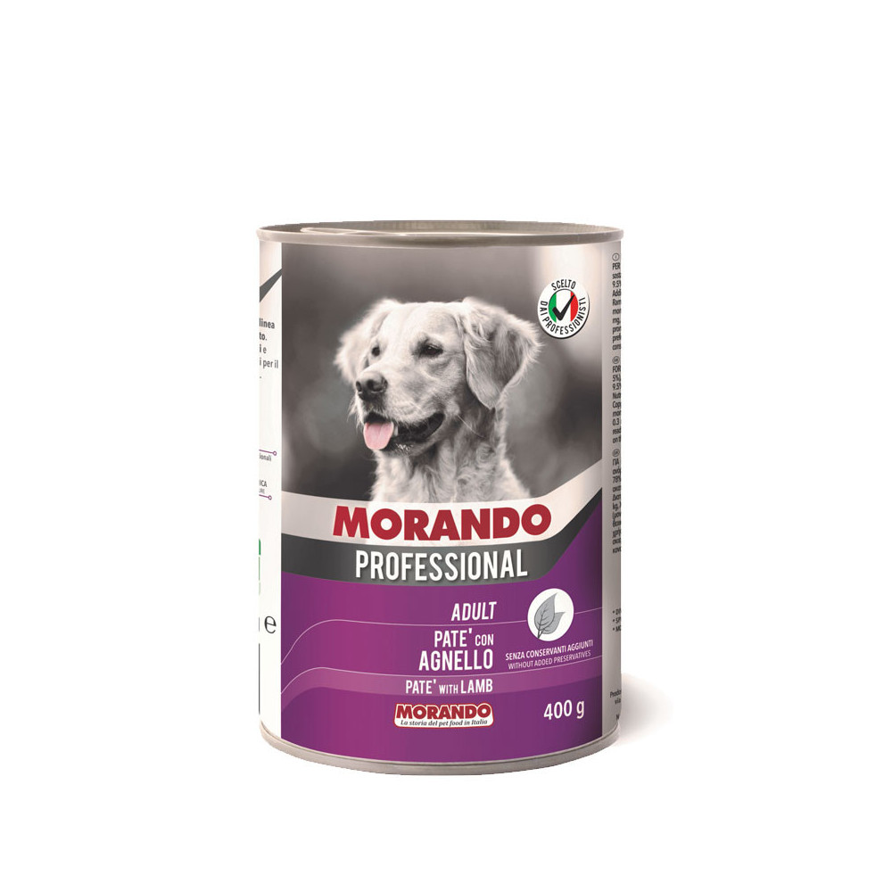 MIGLIOR CANE PROFESSIONNEL PATE AGNELLO 400gr