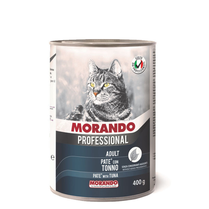 Morando Professionnel GATTO Paté Tonno 400gr