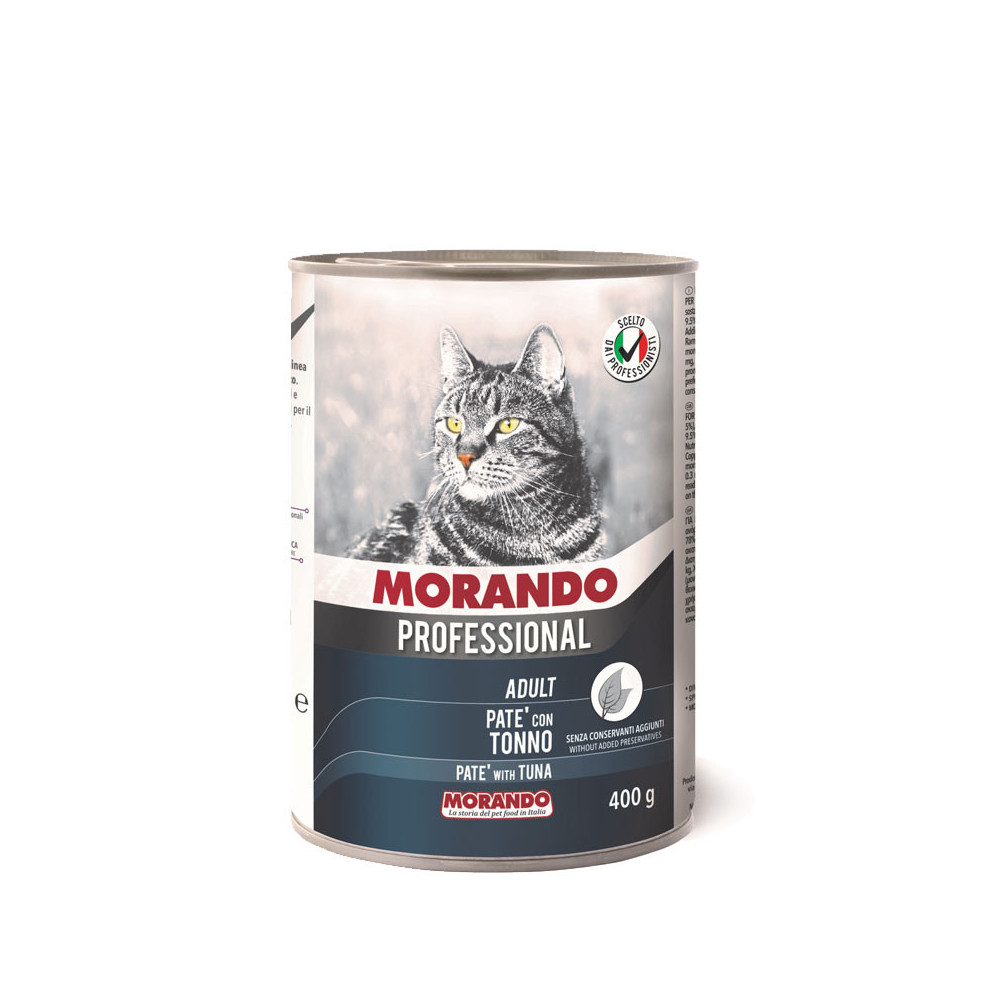 Morando Professionnel GATTO Paté Tonno 400gr