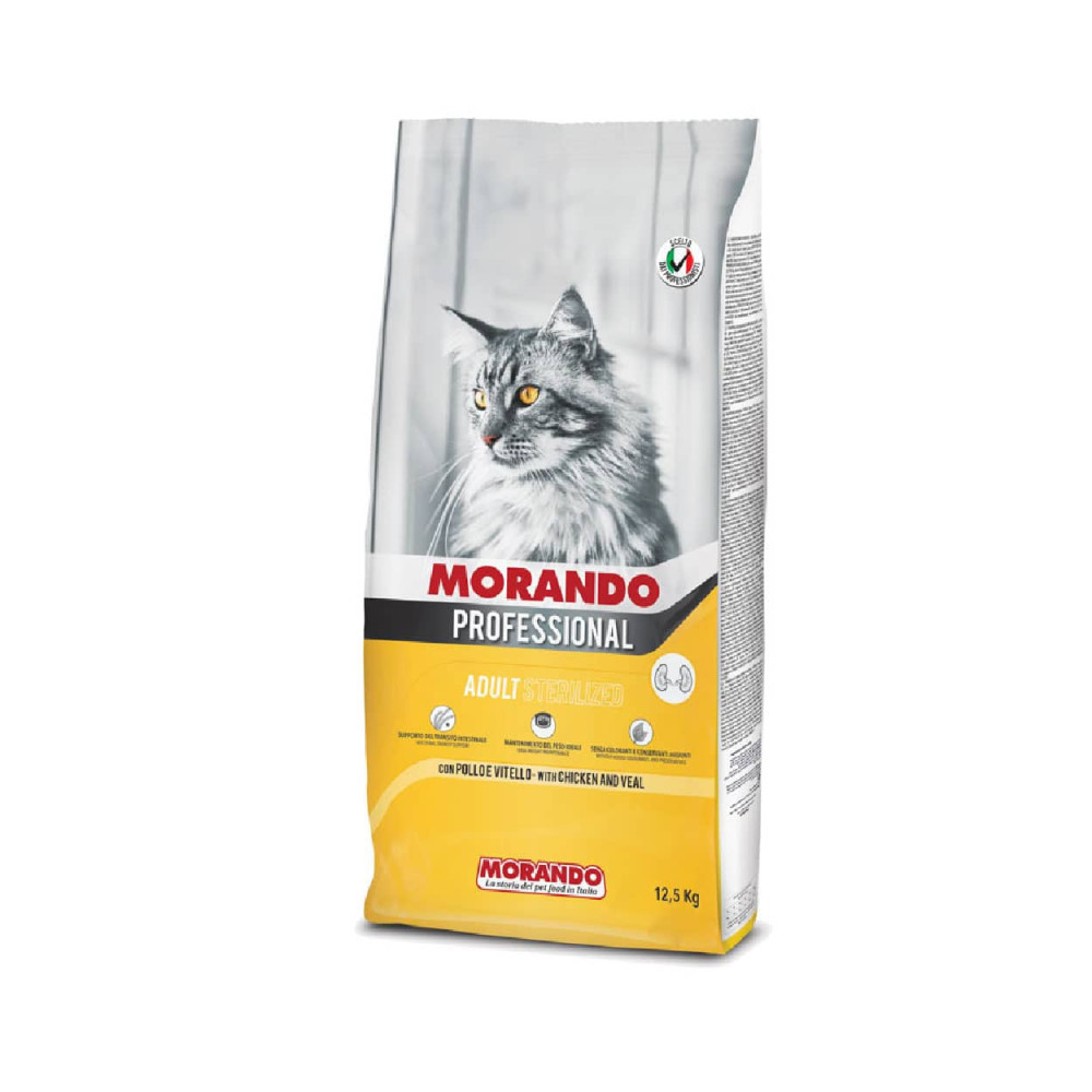 Morando Professionnel GATTO Sterilised pollo/vitello 12.5kg