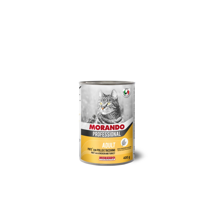 Morando Professionnel GATTO Pollo /Tacchino 405gr
