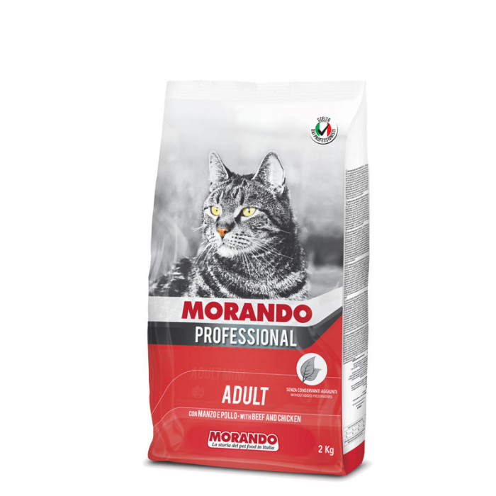 Morando Professionnel gatto adult manzo/pollo 2 kg