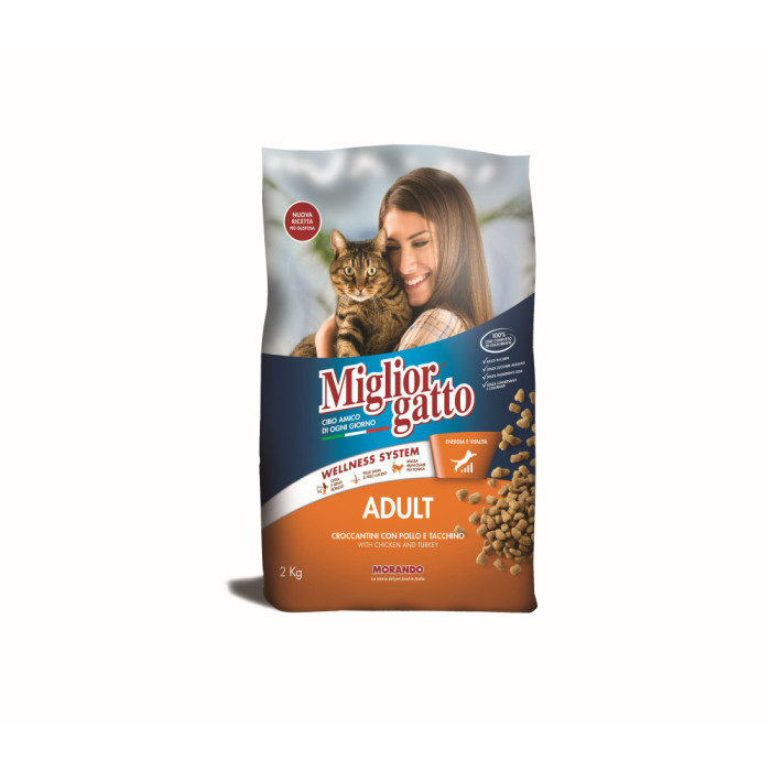 Miglior gatto adult pollo 2 kg