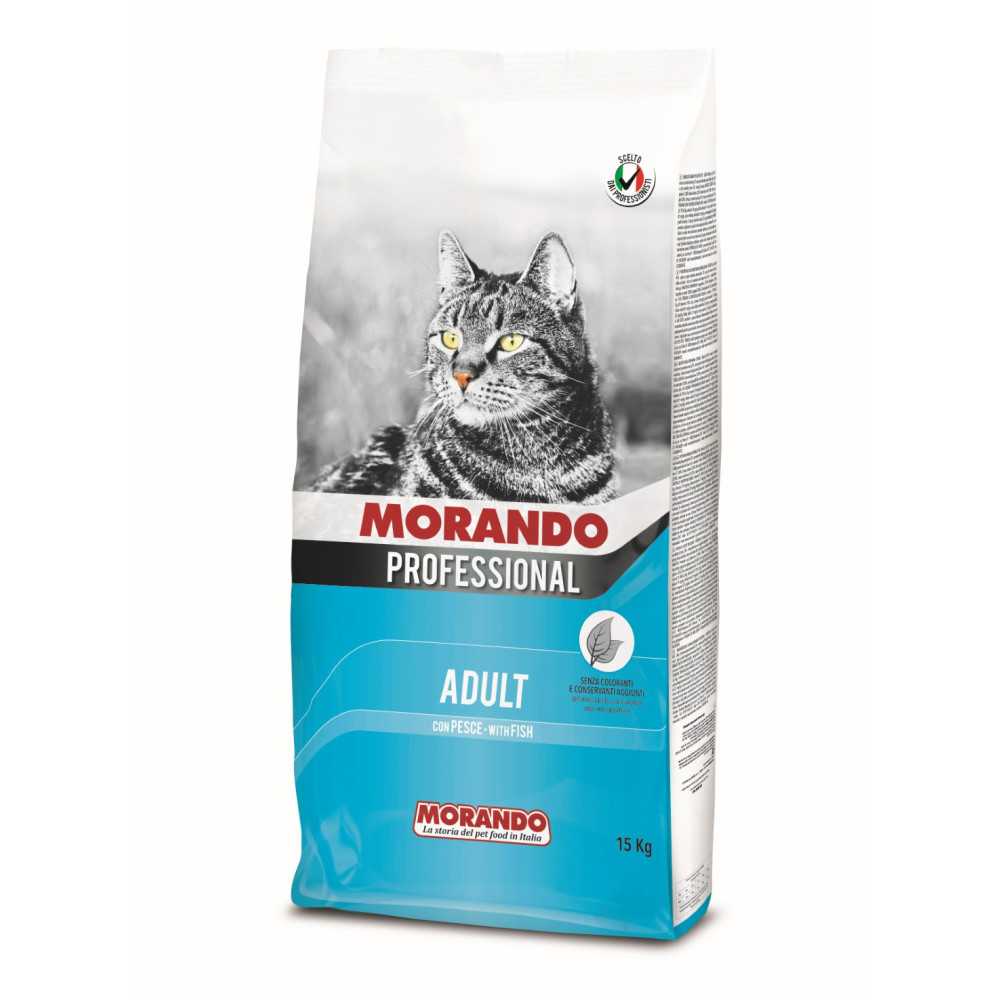 Morando Professionnel gatto adult pesce 15 kg