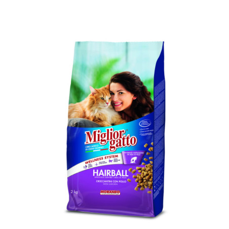 Miglior gatto Hairball Pollo 2 kg