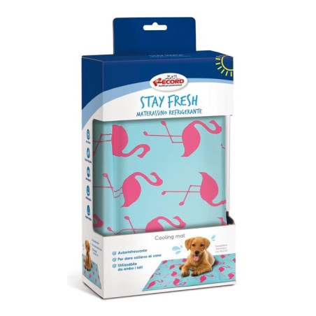 RECORD Tapis réfrigérant Flamants 50X90 CM