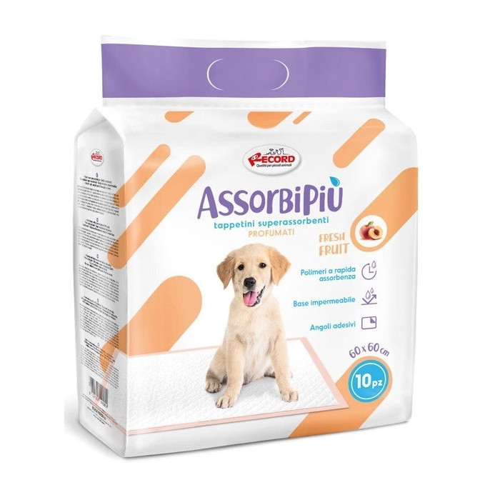 RECORD Tapis Absorbant 60x60 AbsorbiPiu Parfumé 10pcs