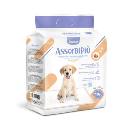 RECORD Tapis Absorbant 60x90 AbsorbiPiu Parfumé 10pcs