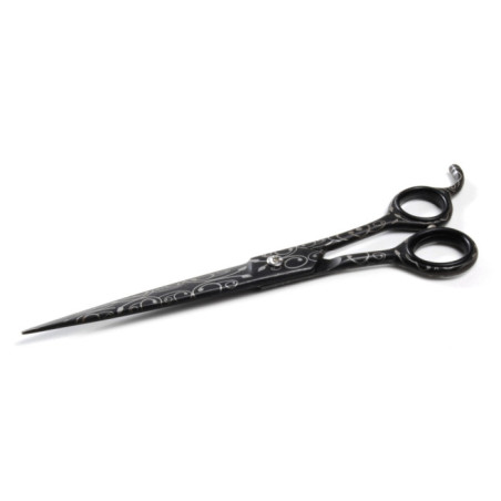 RECORD Ciseau droit Professionnel Noir 21.6cm