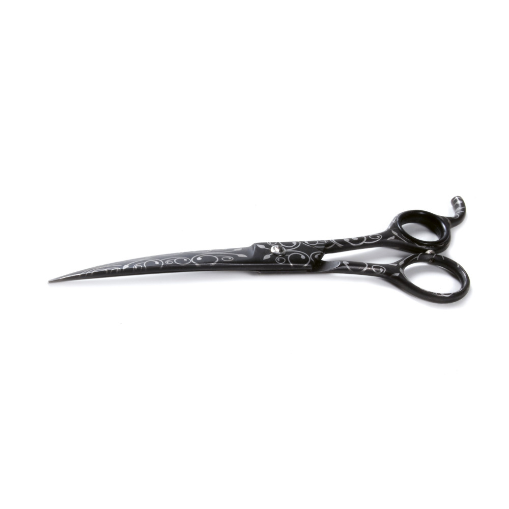 RECORD Ciseau incurvé Professionnel Noir 19cm