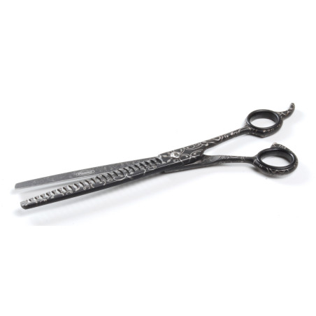 RECORD Ciseau pivot Professionnel Noir 19cm