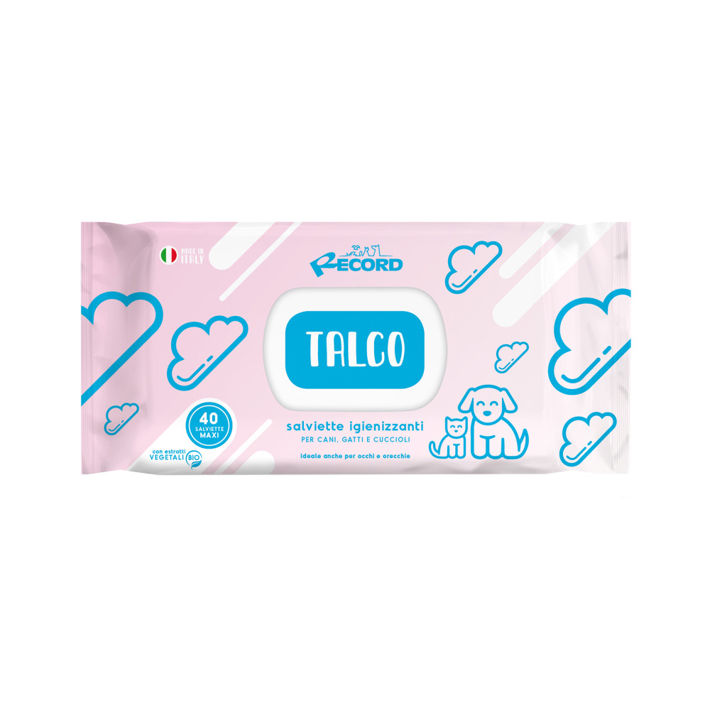 RECORD 40 lingettes Maxi TALCO