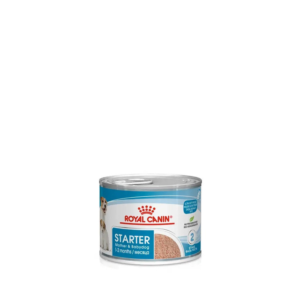 SHN Royal canin CHIEN Mini Starter Mousse 195 Gr