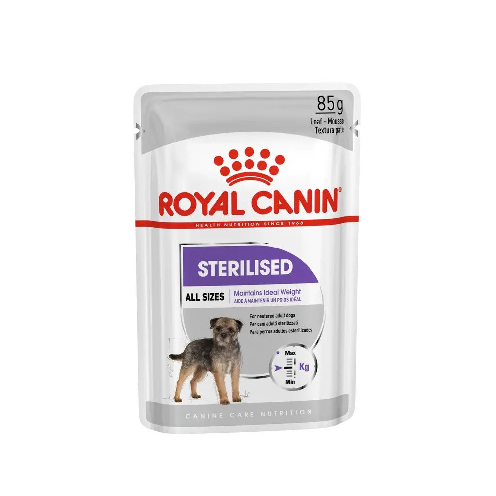 CCN Royal canin CHIEN Mini Sterilised Loaf 12x85gr