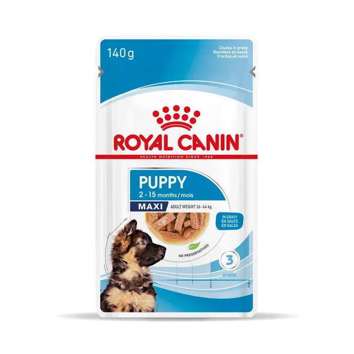 SHN Royal canin CHIEN Maxi Puppy 10x140gr