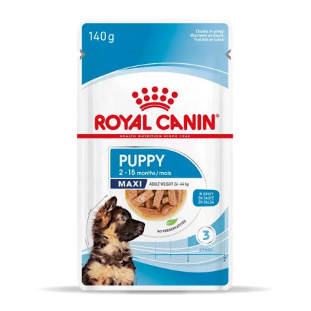 SHN Royal canin CHIEN Maxi Puppy 10x140gr