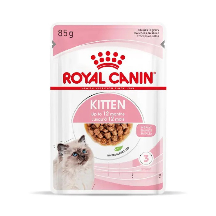 Royal canin CHAT Kitten Instinctive gravy 12 x 85 Gr