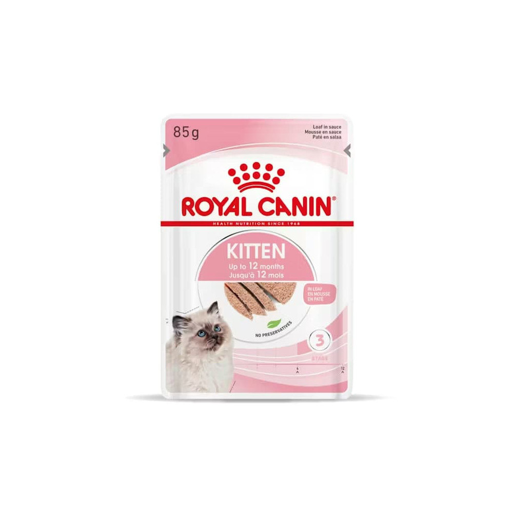 Royal canin CHAT Kitten LOAF Paté 12 x 85 gr