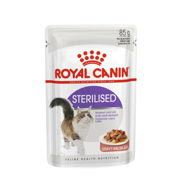 Royal canin CHAT Sterilized Gravy 12 x 85 Gr