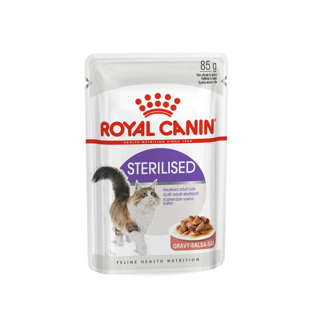 Royal canin CHAT Sterilized Gravy 12 x 85 Gr