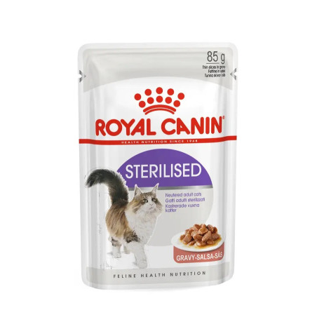 Royal canin CHAT Sterilized Gravy 12 x 85 Gr
