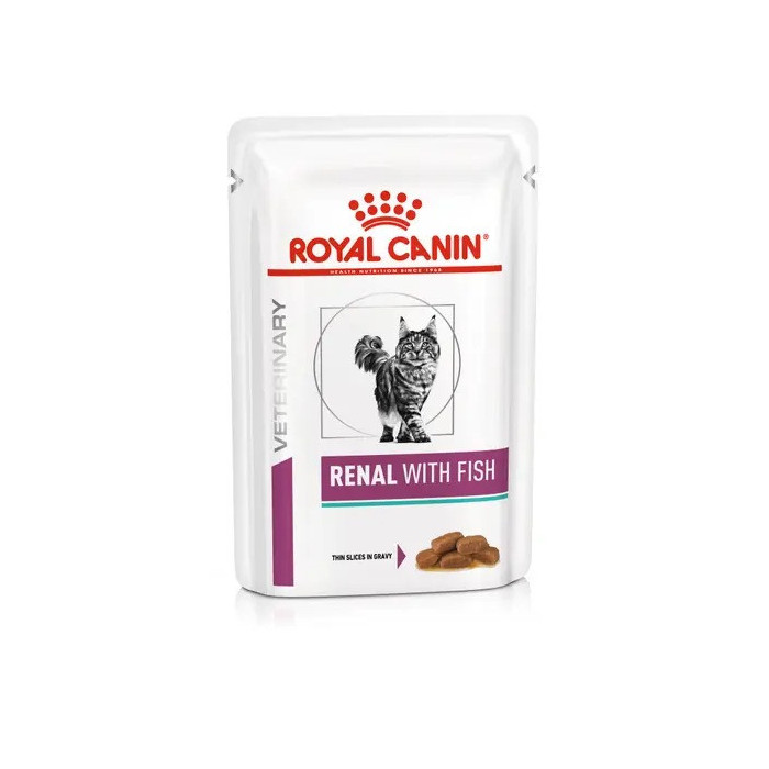 VDiet Royal Canin CHAT Renal Poisson 12x85 Gr