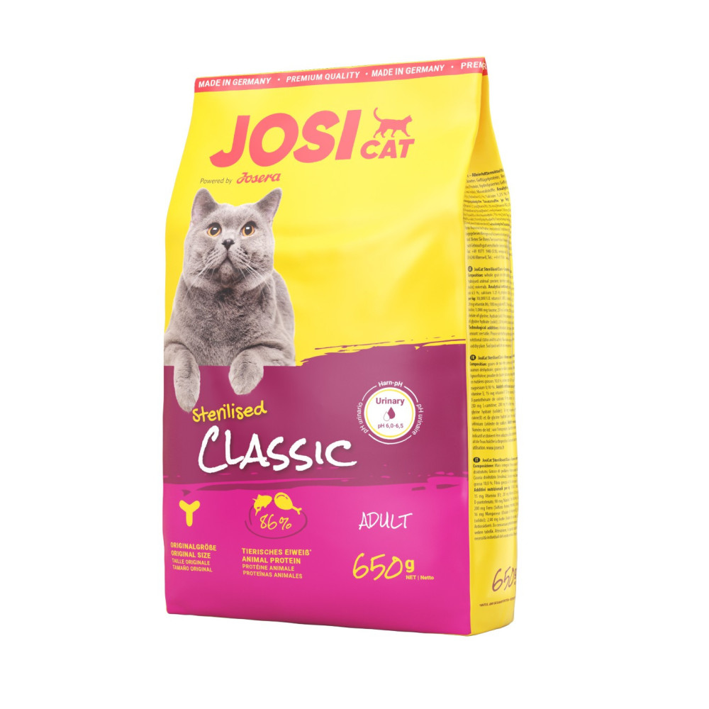 JosiCat Sterilised Classic 650 gr