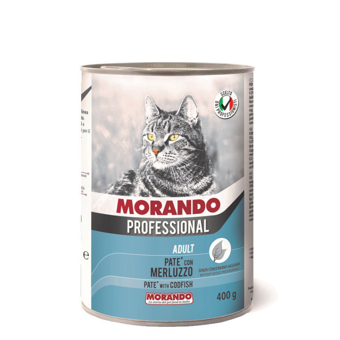 Morando Professionnel GATTO Paté Merlzzo 400gr