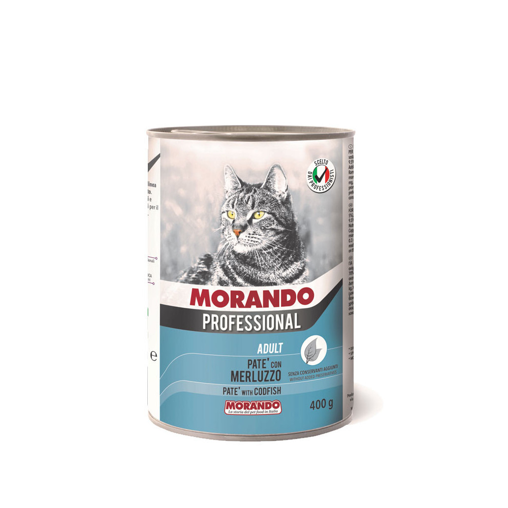 Morando Professionnel GATTO Paté Merlzzo 400gr