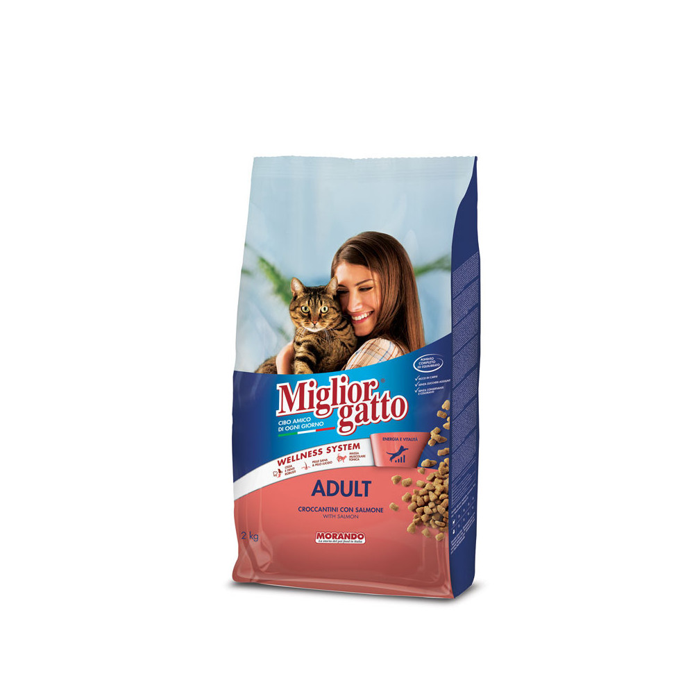 Miglior gatto adult salmone 2kg
