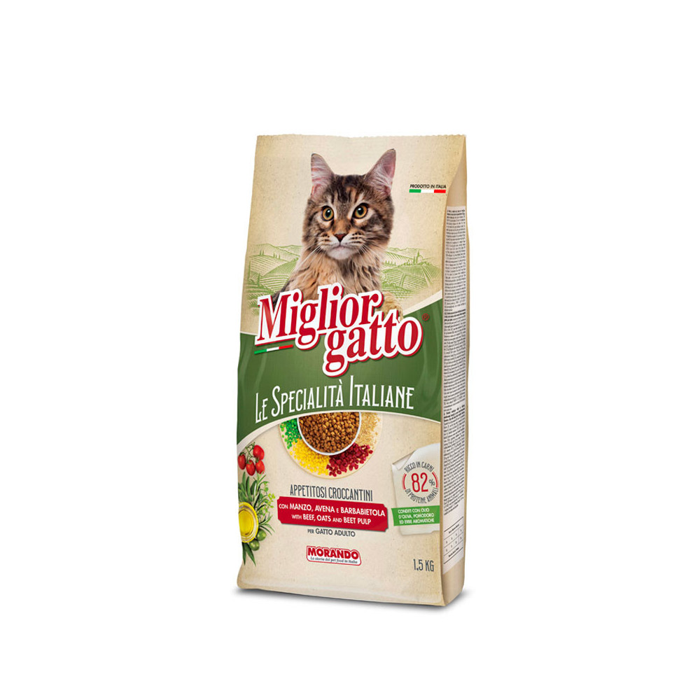 Miglior gatto Le Specialita Italiane Beef Oat and Beetroot 1.5 kg