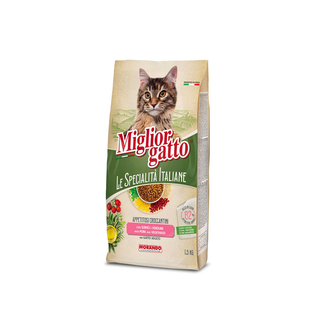 Miglior gatto Le Specialita Italiane Pork & Vegetables 1.5 kg