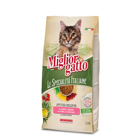 Miglior gatto Le Specialita Italiane Pork & Vegetables 1.5 kg