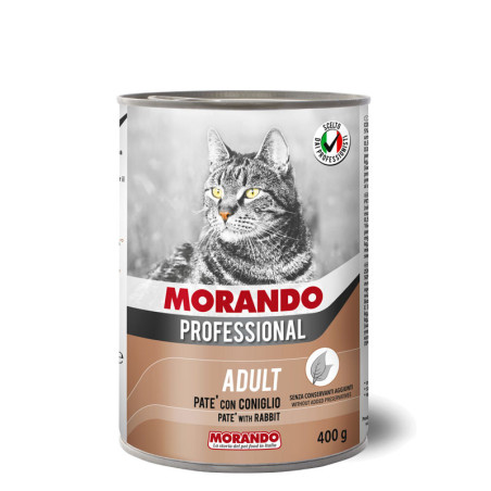 Morando professionnel Paté Coniglio 400gr