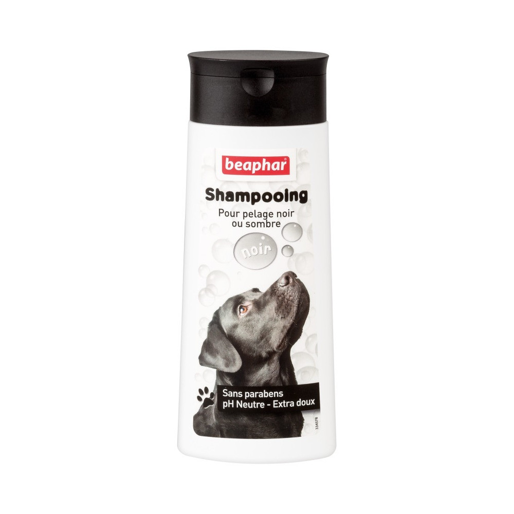 BEAPHAR Shampooing Bubble Poils noir 250ml