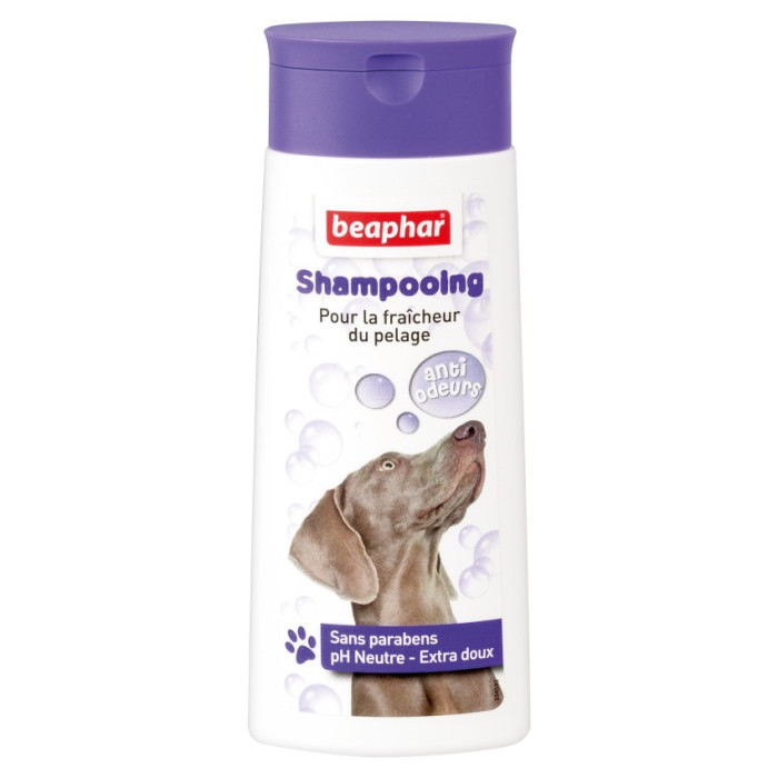 BEAPHAR Shampooing Bubble Bulles anti-odeurs 250ml