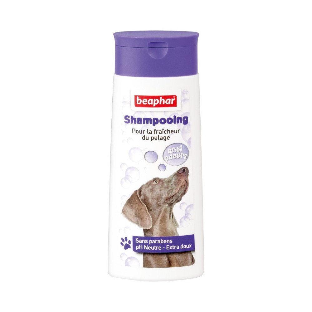 BEAPHAR Shampooing Bubble Bulles anti-odeurs 250ml
