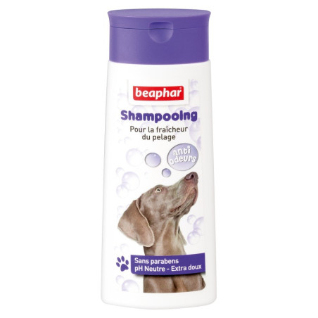 BEAPHAR Shampooing Bubble Bulles anti-odeurs 250ml