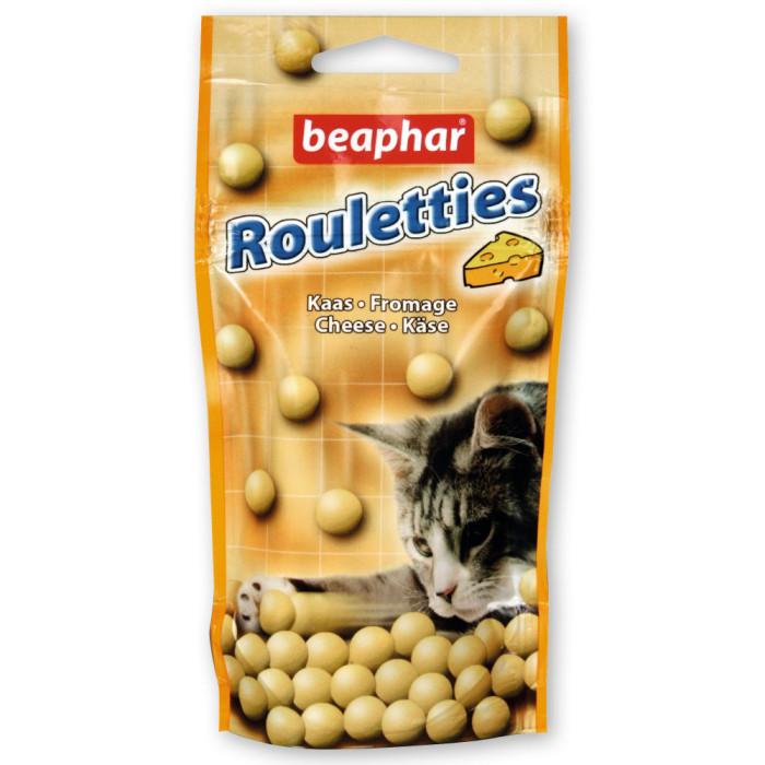 BEAPHAR Rouletties. friandises+ cheese 80p