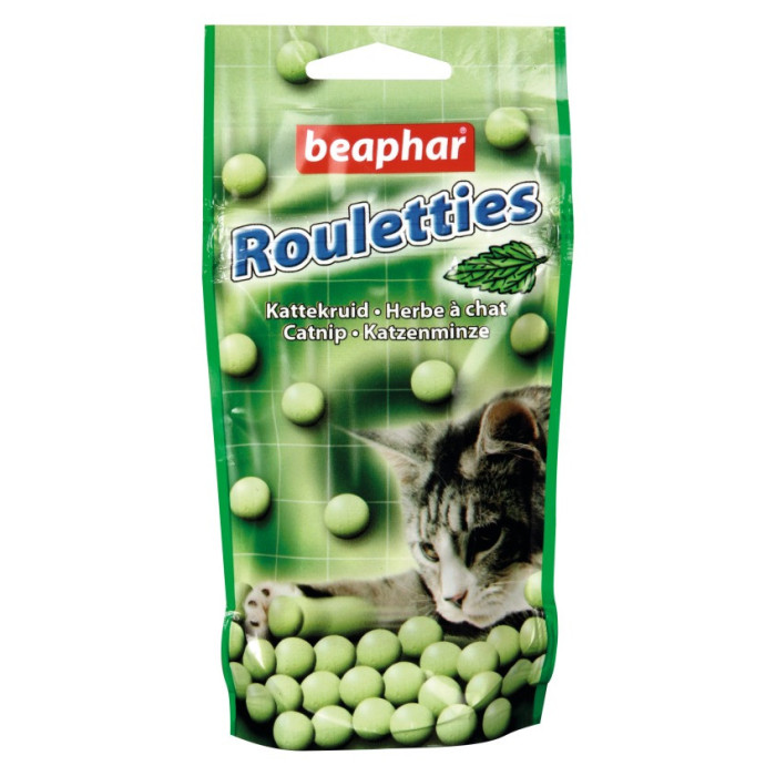 BEAPHAR Rouletties. friandises+ catnip 80p
