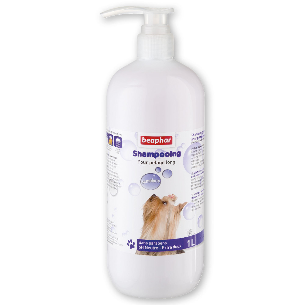 BEAPHAR Shampooing Bubble Long Hair 1Lt