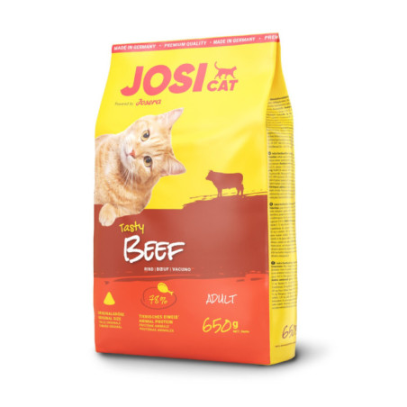 JosiCat Tasty Beef 650g