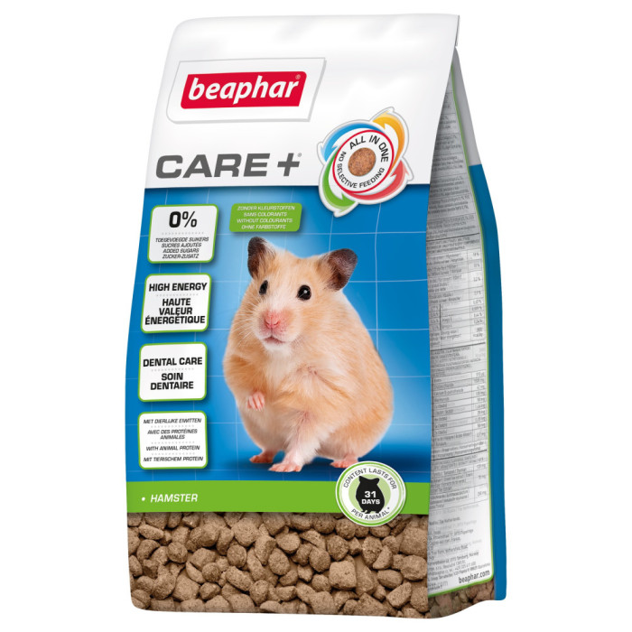 BEAPHAR Hamster food. Care+ 250 g