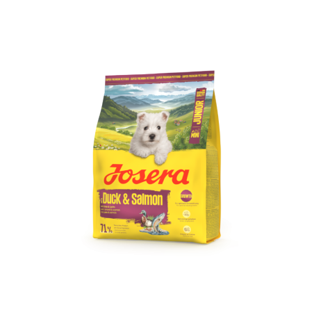 JOSERA Mini Junior Canard & Saumon 900gr