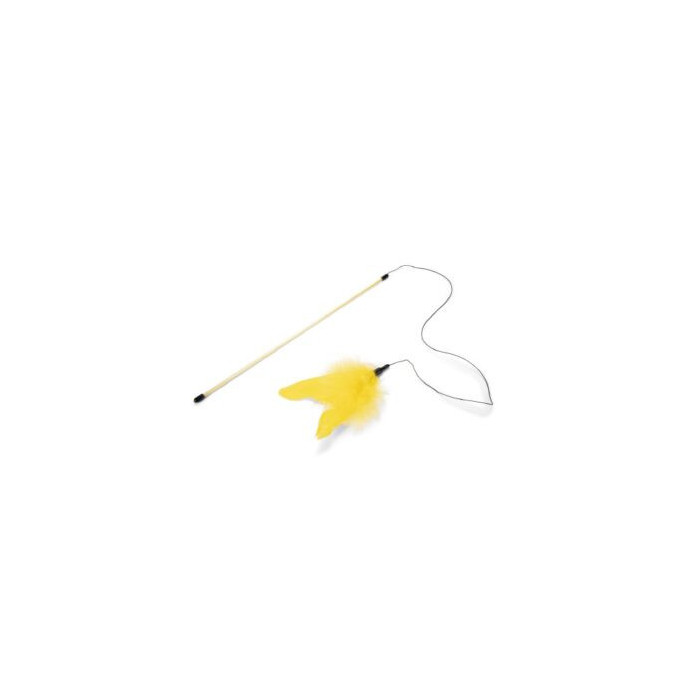 Jouet canne avec Peluche NOBIL Jaune 42 cm