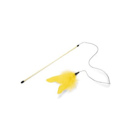 Jouet canne avec Peluche NOBIL Jaune 42 cm
